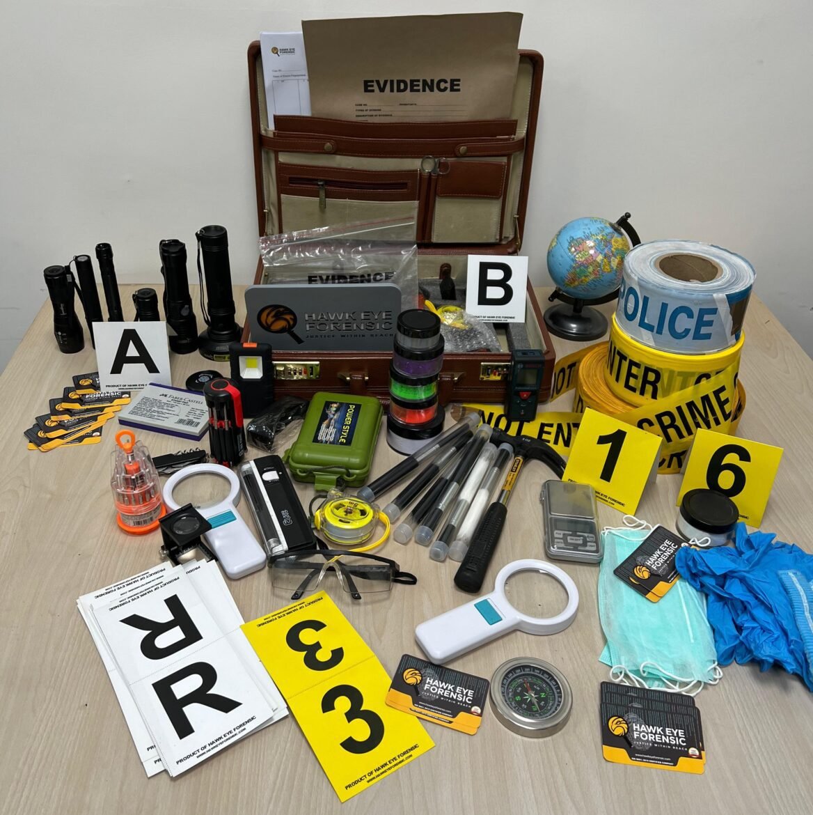 Crime Scene Investigation Kit: Hawk Eye Forensic