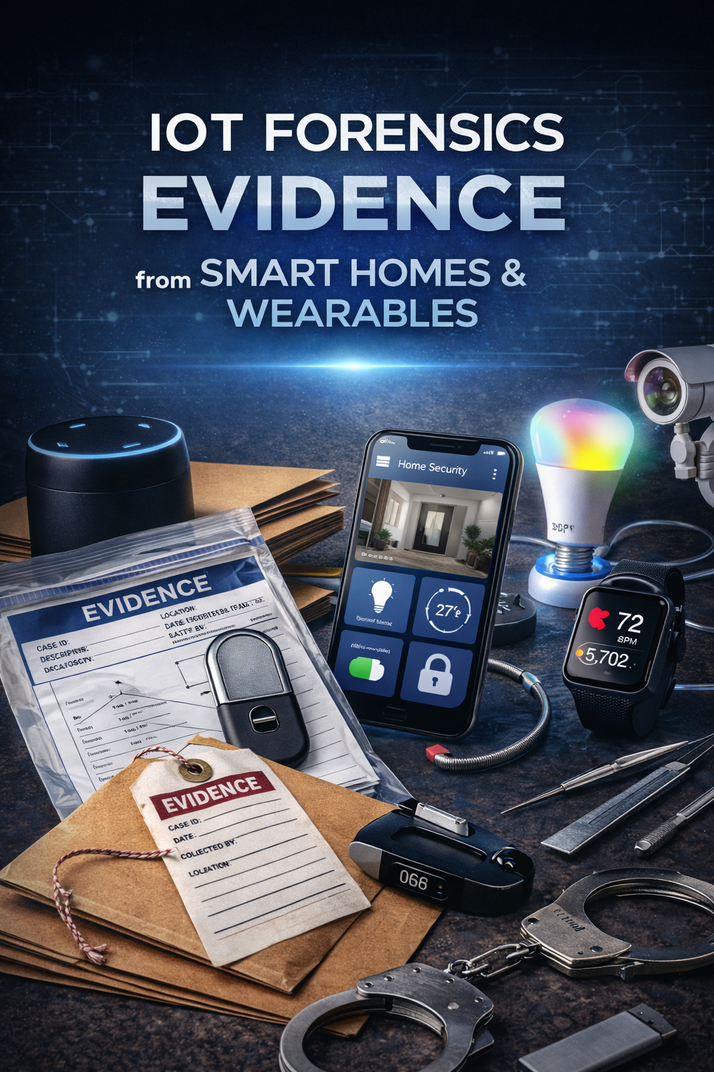 IoT Forensics: Evidence from Smart Homes & Wearables