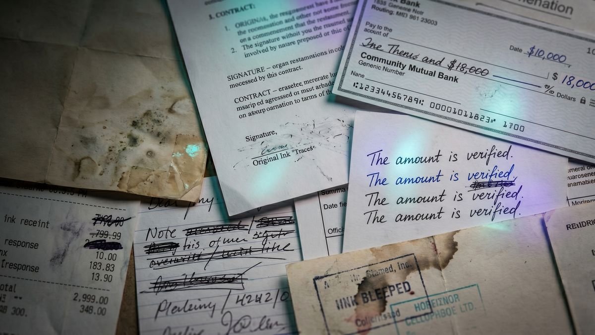 Can You Identify a Fake Document Without Seeing the Original?